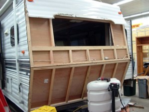 Owatonna RV Services rotten wood replacement