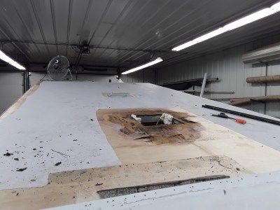 Owatonna RV Services roof replacement