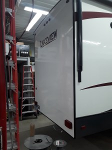 Owatonna RV Services repairs rotten wood damage