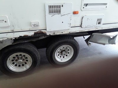 Owatonna RV Services tire blow out repair
